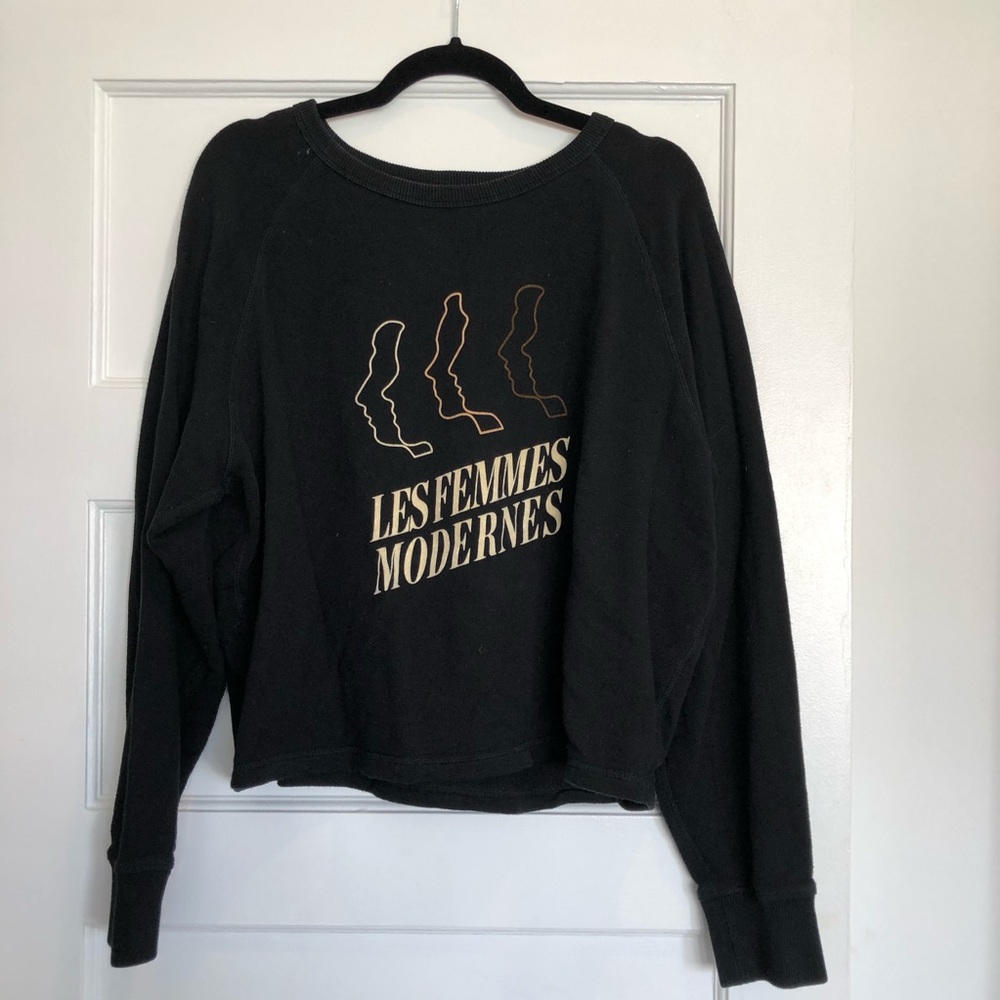 Madewell Black 'Les Femmes Modernes' Sweater - Picture 2 of 4